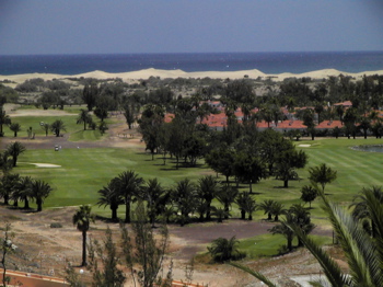 Golfplatz von Maspalomas auf Gran Canaria